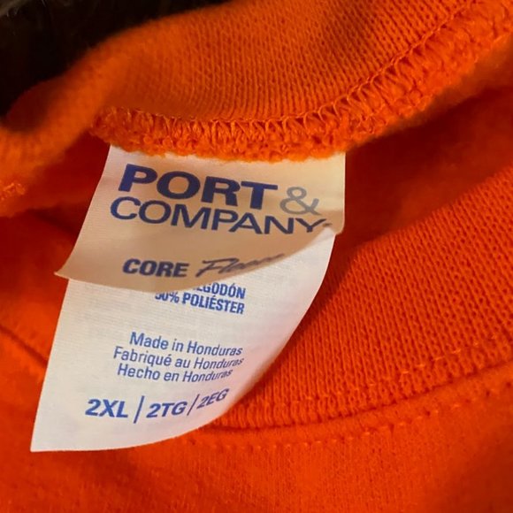 Orange Halloween PumpkinMan Sweatshirt - Picture 2 of 2